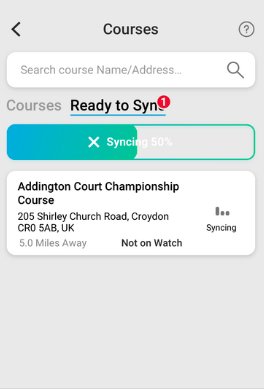 shot scope course list